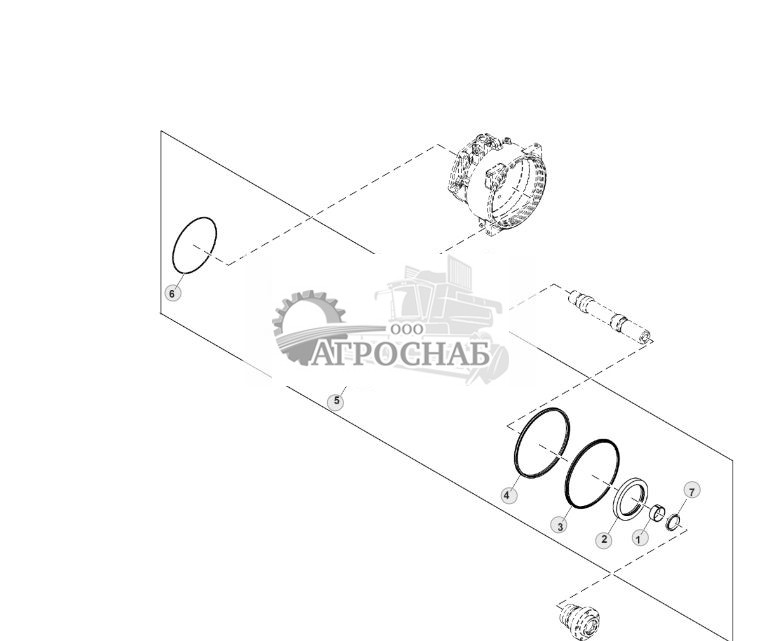 Seal Kit, Variable Speed Fan Drive ( - 047832) - ST395223 363.jpg